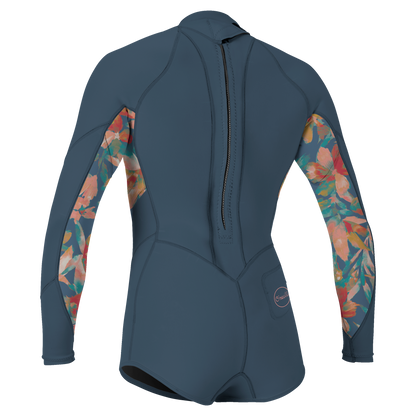 O'Neill Girls Bahia 2/1 Back Zip L/S Spring - Long Arm / Back-zip