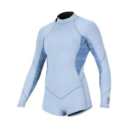 O'Neill Girls Bahia 2/1 Back Zip L/S Spring