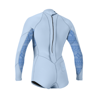 O'Neill Girls Bahia 2/1 Back Zip L/S Spring