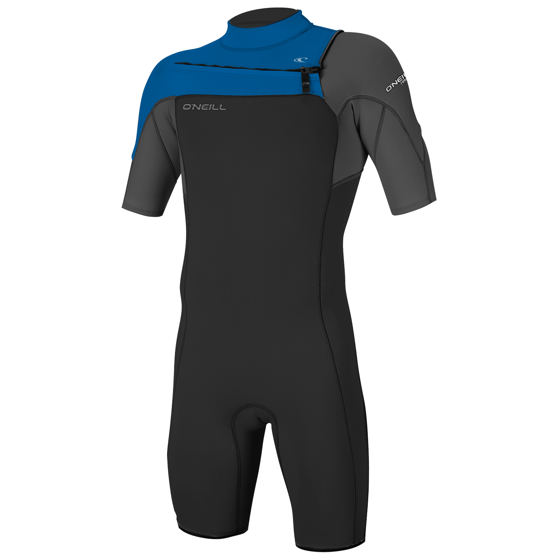 O'Neill Youth Hammer 2mm Chest Zip S/S Spring - Short Arm / Front-zip