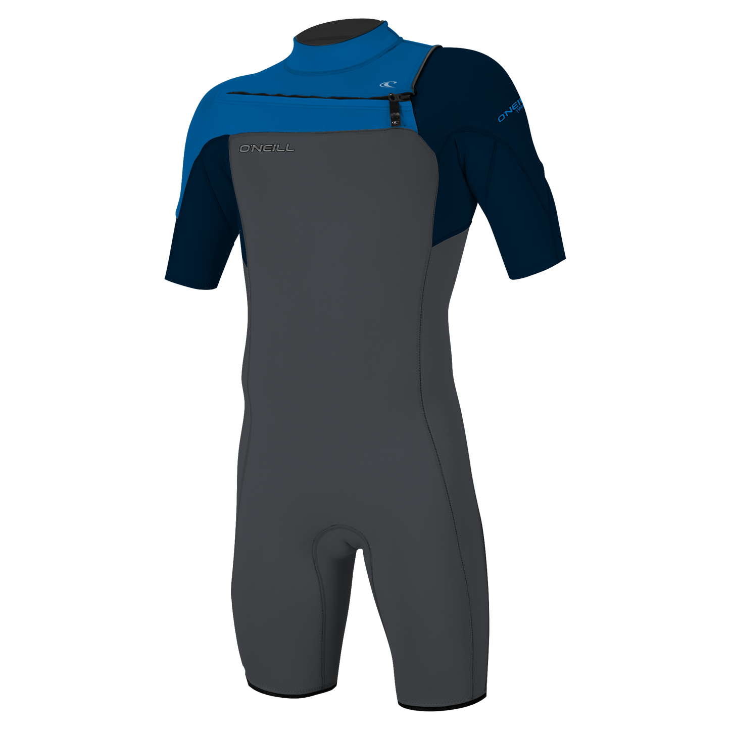 O'Neill Youth Hammer 2mm Chest Zip S/S Spring - Short Arm / Front-zip