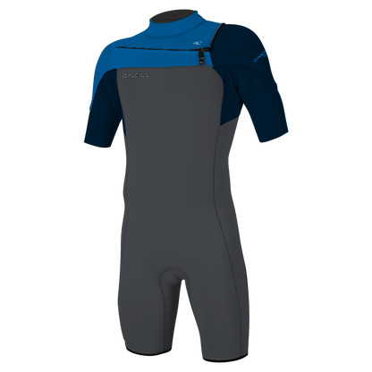 O'Neill Youth Hammer 2mm Chest Zip S/S Spring - Short Arm / Front-zip