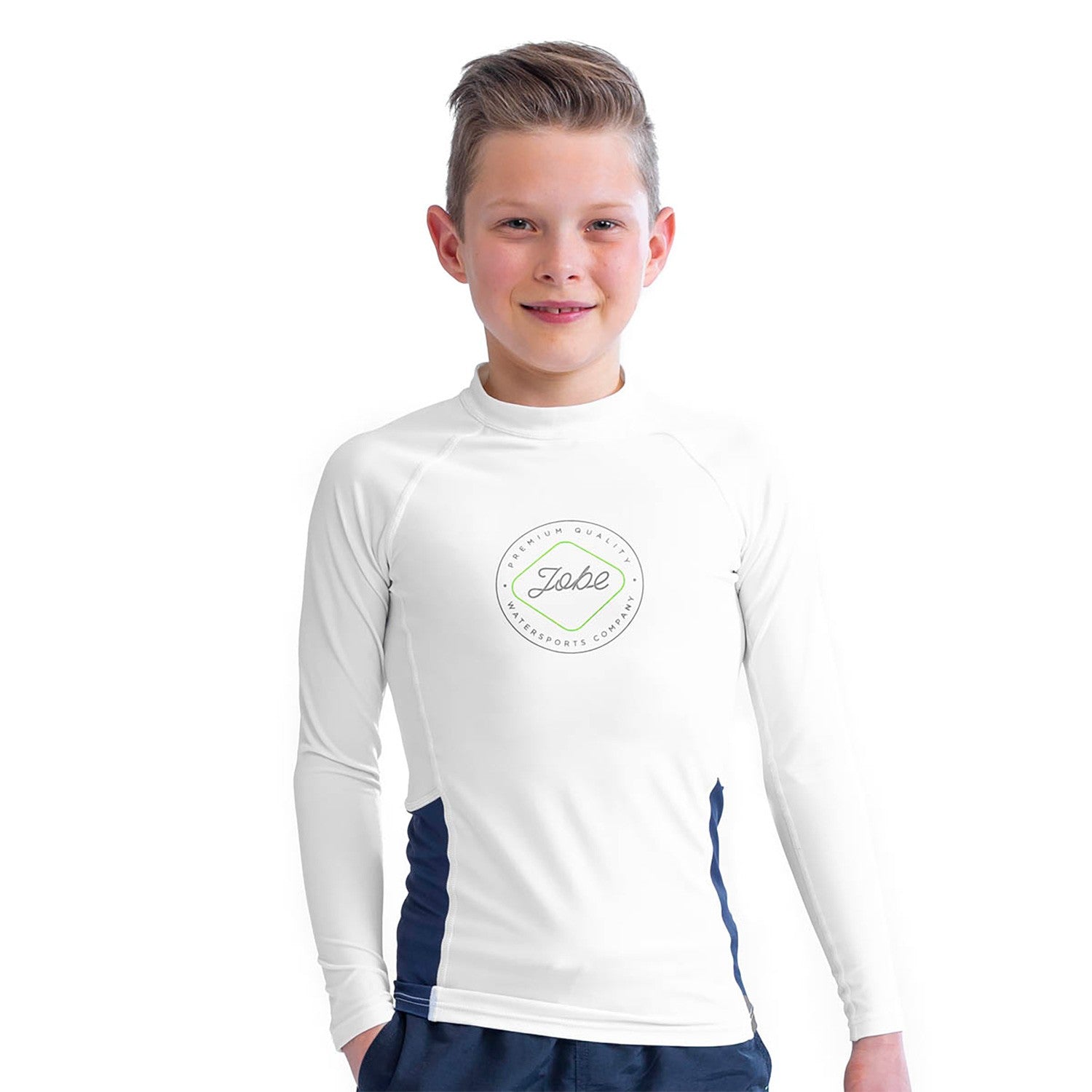 Jobe Rash Guard Longsleeve Youth White - L/S Rash Guards