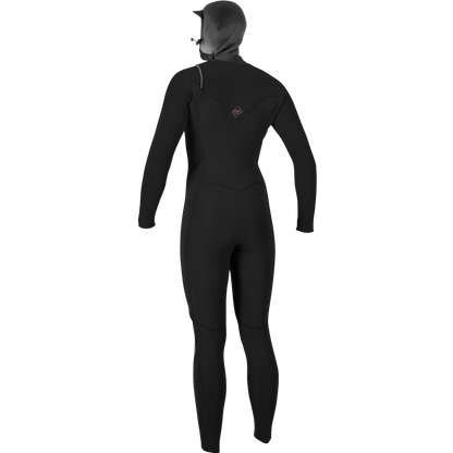 O'Neill Wms Hyperfreak 5/4+ Chest Zip w/Hood - Hooded / Fullsuits