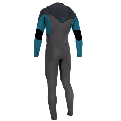 O'Neill Youth Hyperfreak Fire 4/3+ Chest Zip Full - Fullsuit / Front-zip