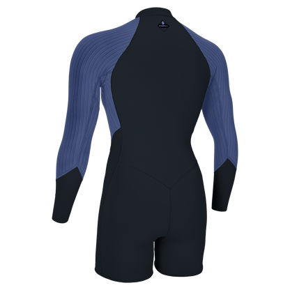 O'Neill Wms Hyperfreak 2/1.5 Front Zip L/S Spring - Long Arm / Front-zip