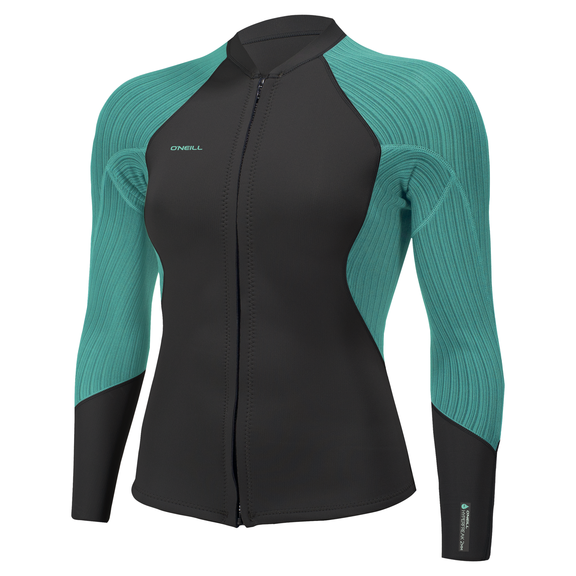 O'Neill Wms Hyperfreak 2/1.5 Front Zip Jacket - Jackets