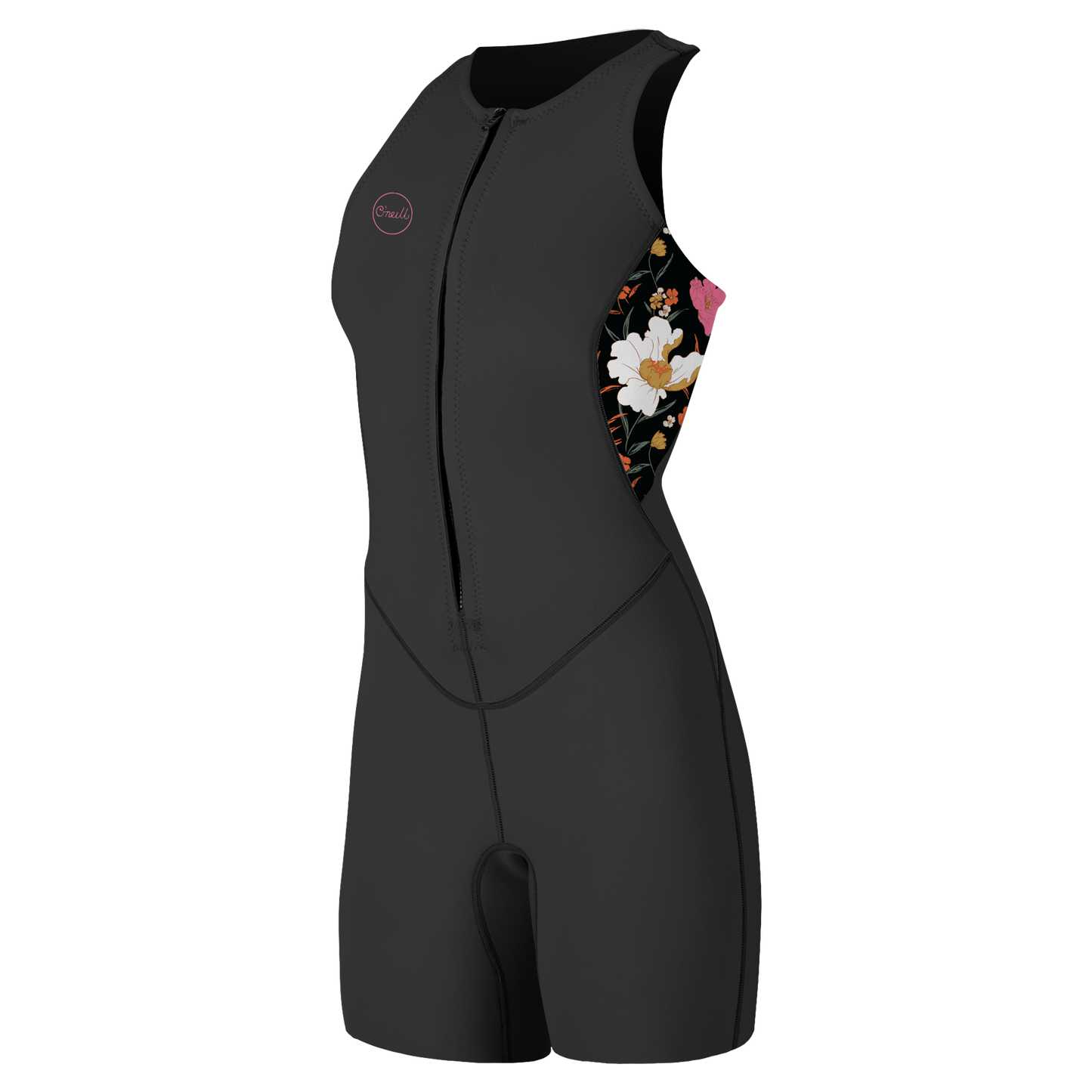 O'Neill Wms Bahia 1.5mm Front Zip Shorty - Sleeveless / Front-zip