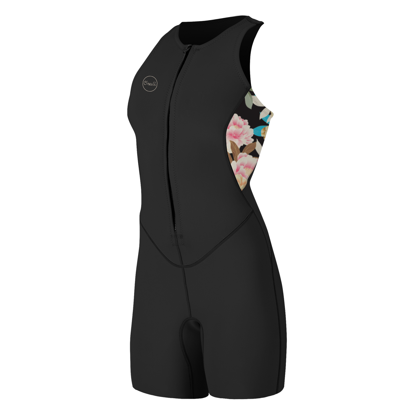 O'Neill Wms Bahia 1.5mm Front Zip Shorty - Sleeveless / Front-zip