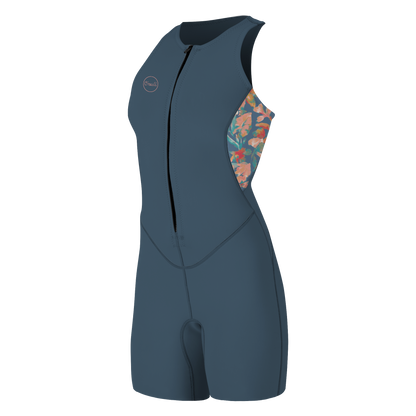 O'Neill Wms Bahia 1.5mm Front Zip Shorty - Sleeveless / Front-zip
