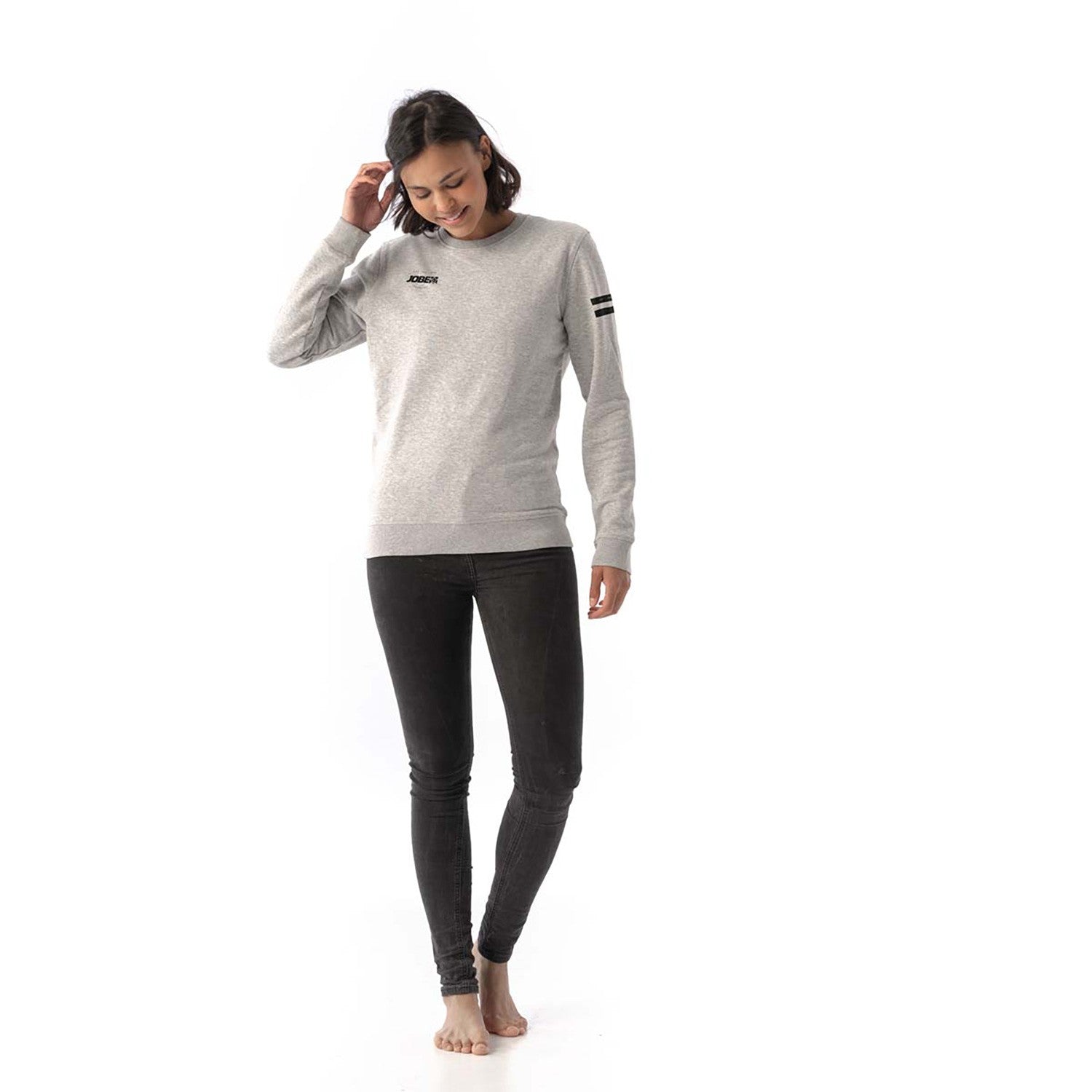 Jobe Sweater Heather Grey - Sweats