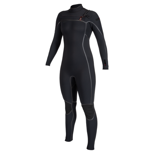 O'Neill Wms Hyperfreak Fire 4/3+ Chest Zip Full - Fullsuit / Front-zip