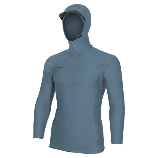 O'Neill Hyperfreak Skins L/S Rash Guard W/Hood - Hoods
