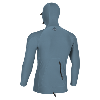 O'Neill Hyperfreak Skins L/S Rash Guard W/Hood - Hoods