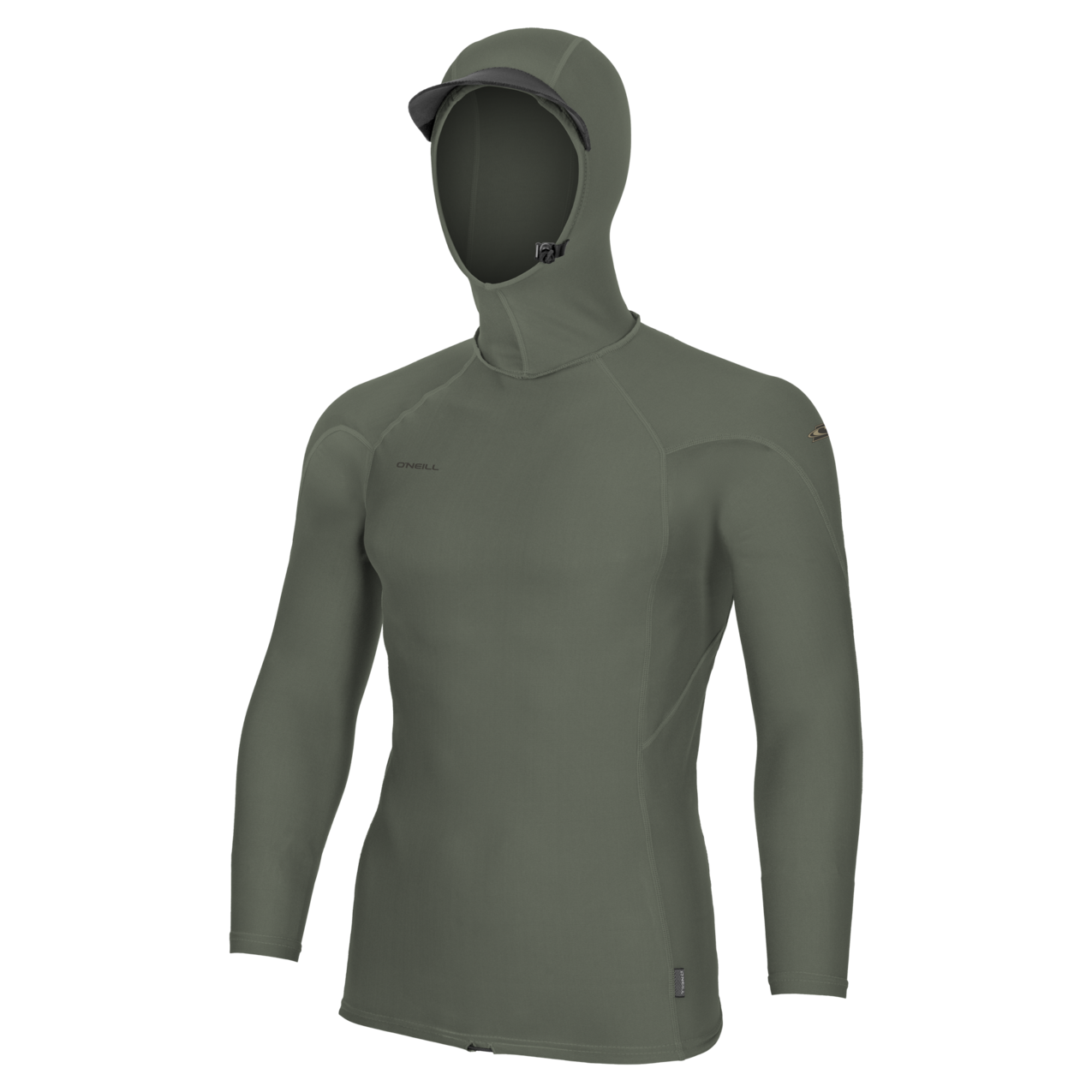 O'Neill Hyperfreak Skins L/S Rash Guard W/Hood - Hoods