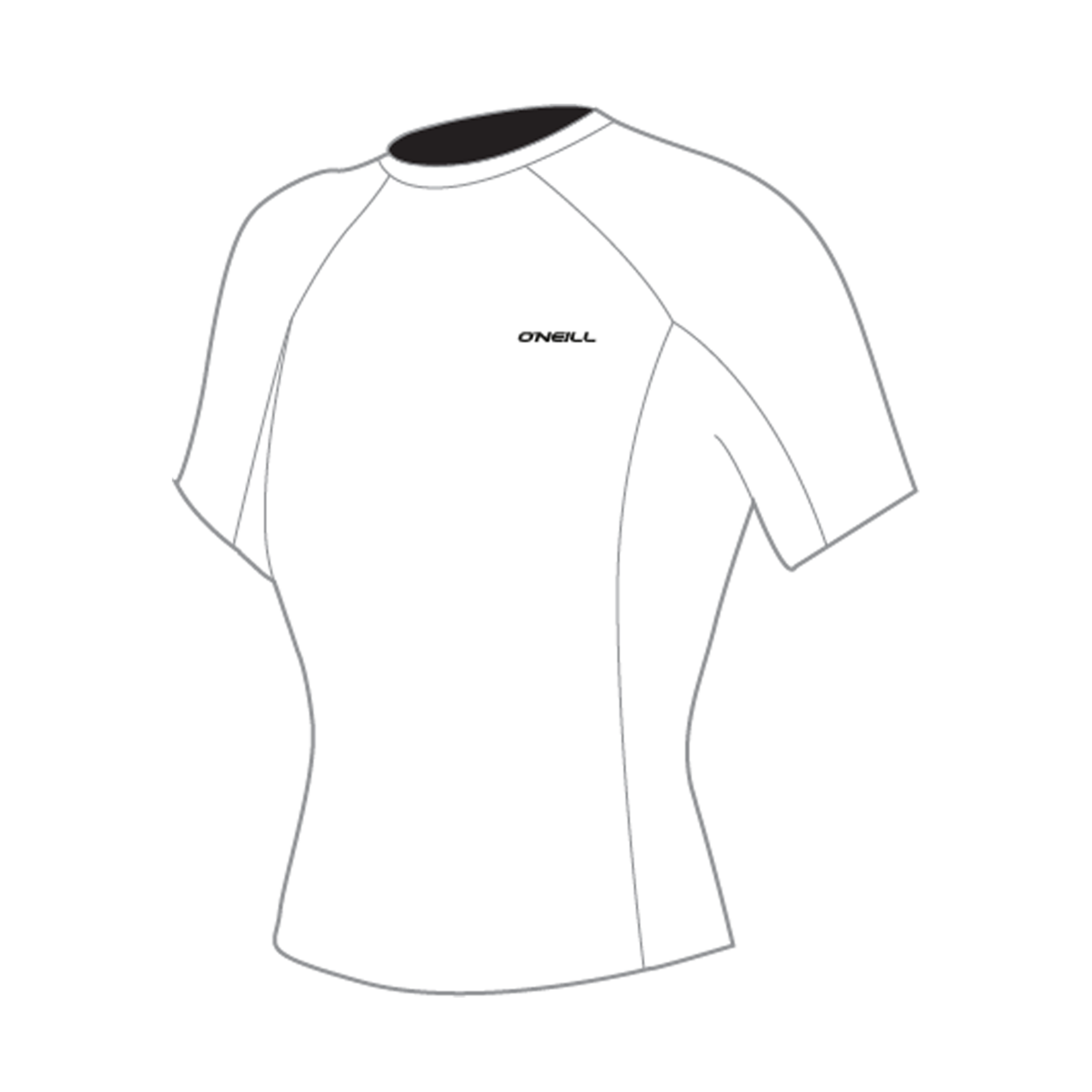 O'Neill Wms Basic Skins S/S Rash Guard - S/S Rash Guards