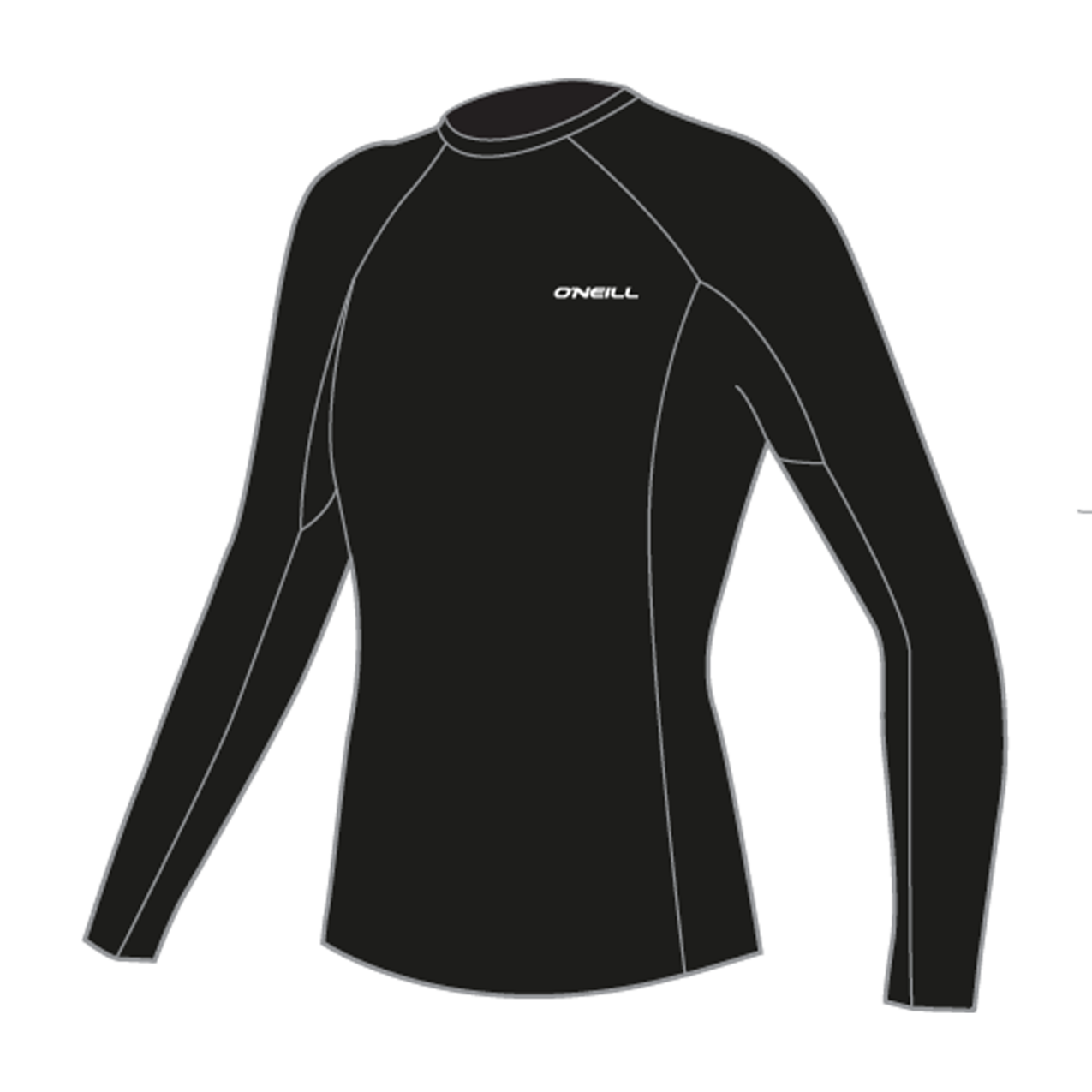O'Neill Wms Basic Skins L/S Rash Guard - L/S Rash Guards
