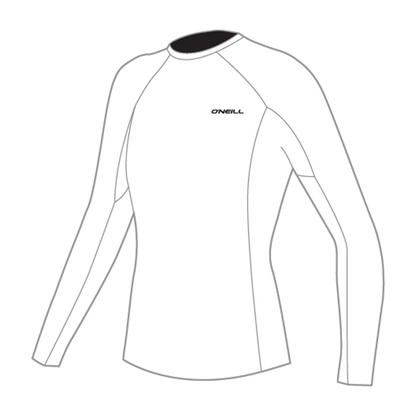 O'Neill Wms Basic Skins L/S Rash Guard - L/S Rash Guards