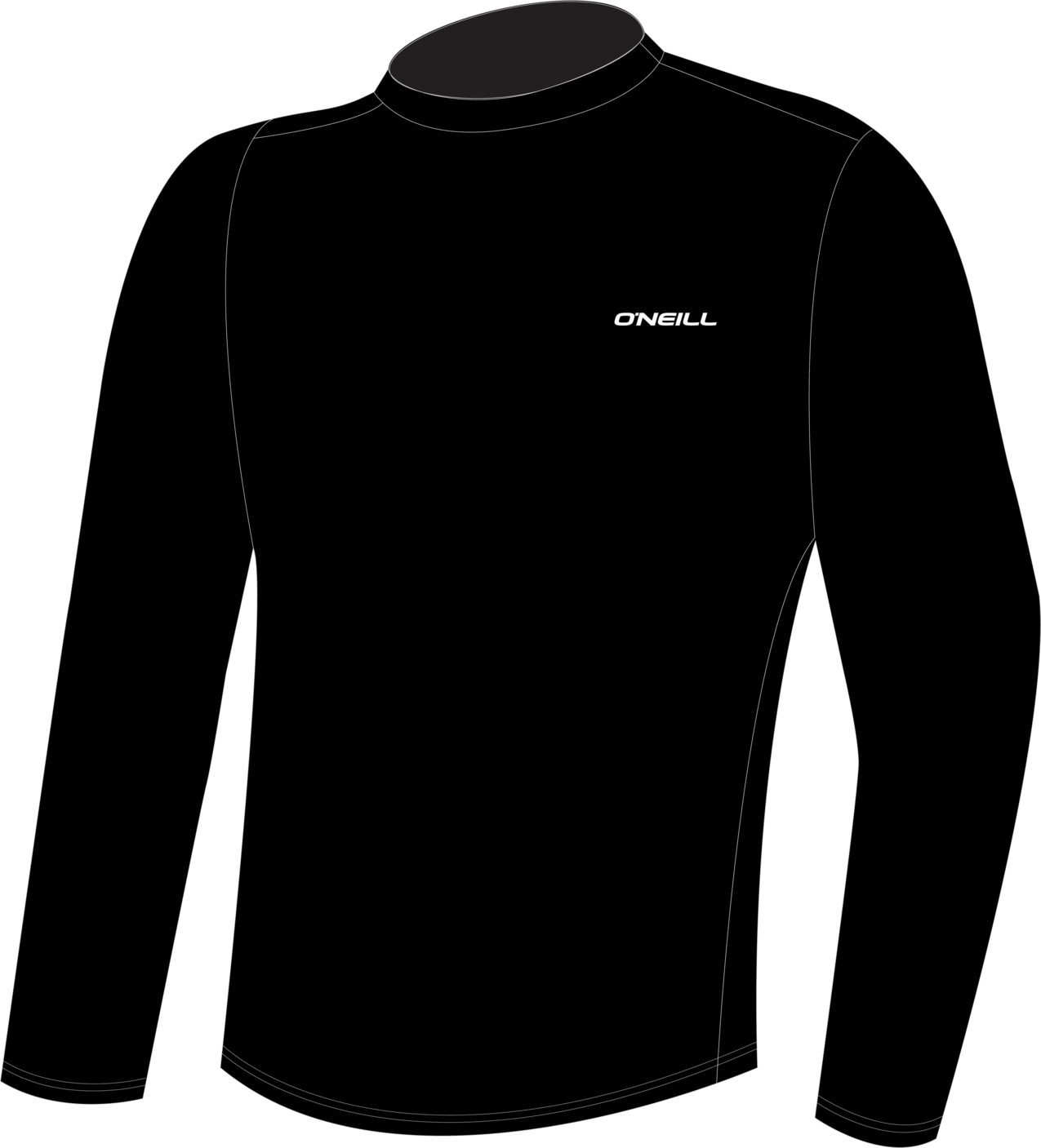 O'Neill Basic Skins L/S Sun Shirt - S/S Rash Guards