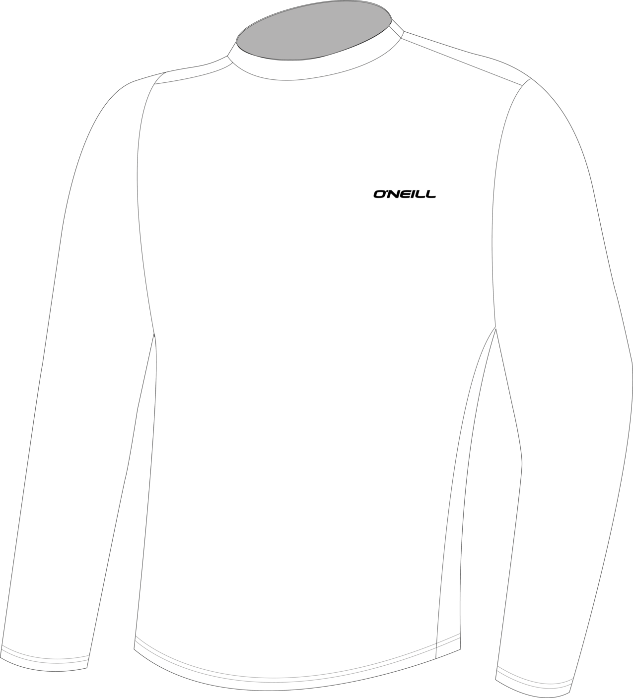 O'Neill Basic Skins L/S Sun Shirt - S/S Rash Guards