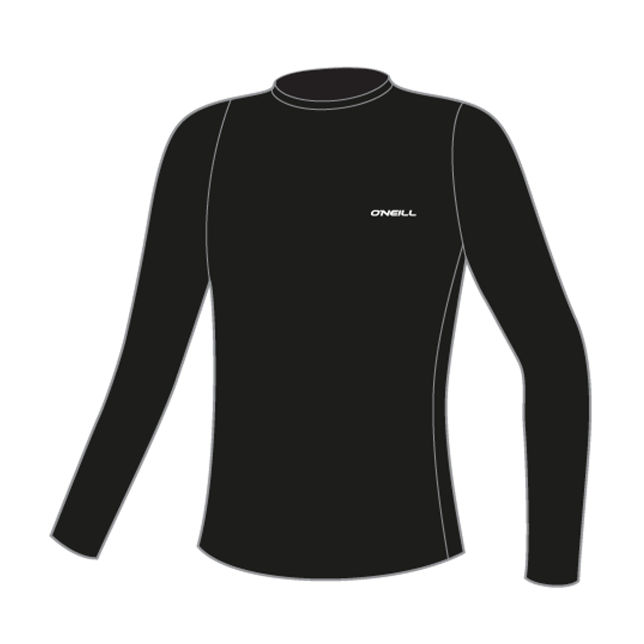 O'Neill Wms Basic Skins L/S Sun Shirt - S/S Rash Guards