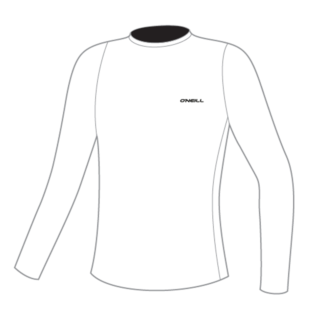 O'Neill Wms Basic Skins L/S Sun Shirt - S/S Rash Guards
