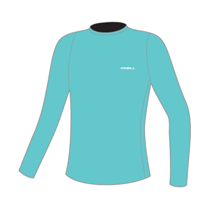O'Neill Wms Basic Skins L/S Sun Shirt - S/S Rash Guards