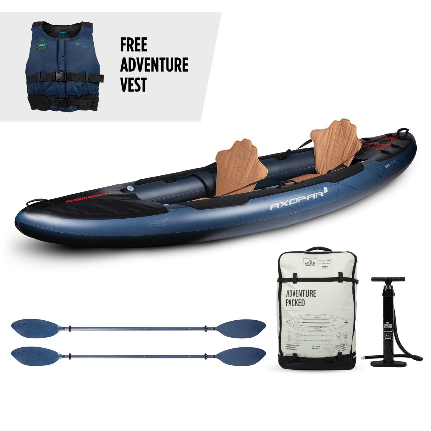 Jobe Axopar Adventure Gama Inflatable Kayak - Inflatables