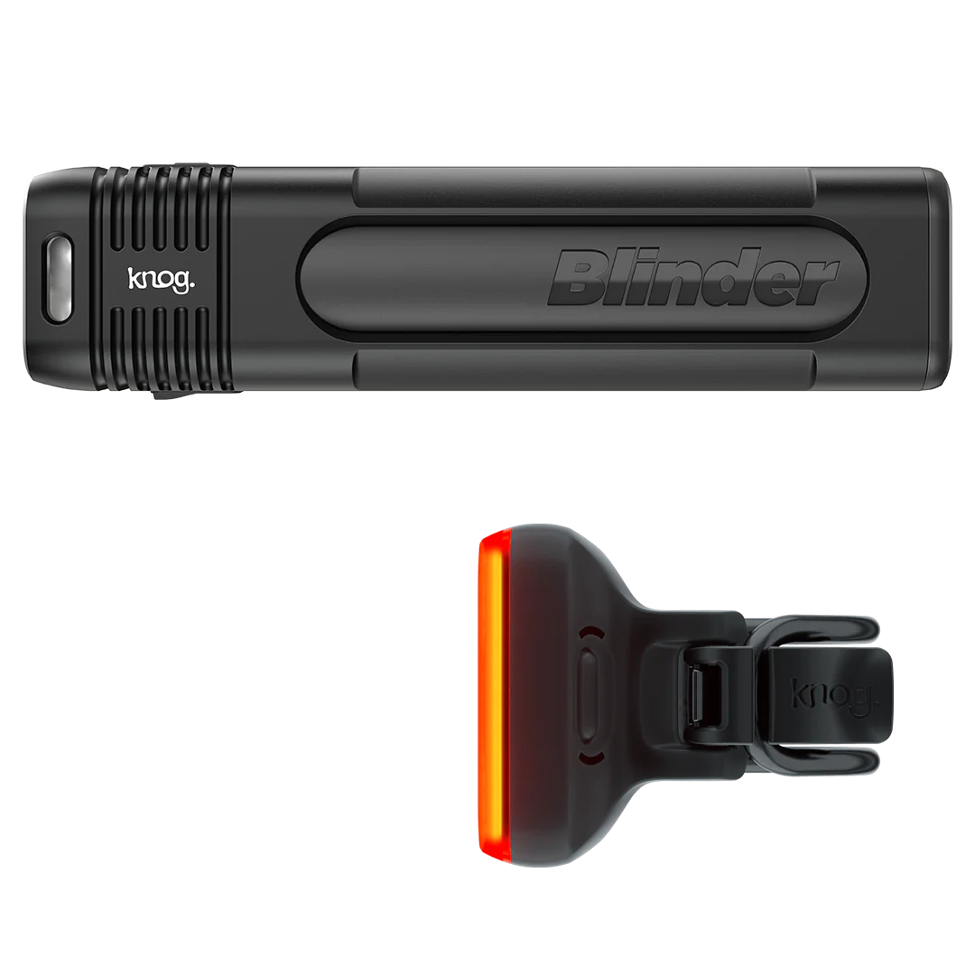 Knog Blinder Pro 900 / Blinder Rear - Square Bike Light Set - Light Sets