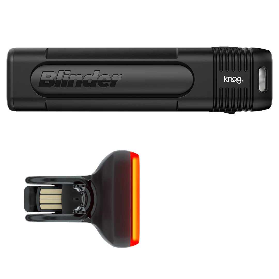 Knog Blinder Pro 900 / Blinder Rear - Square Bike Light Set - Light Sets