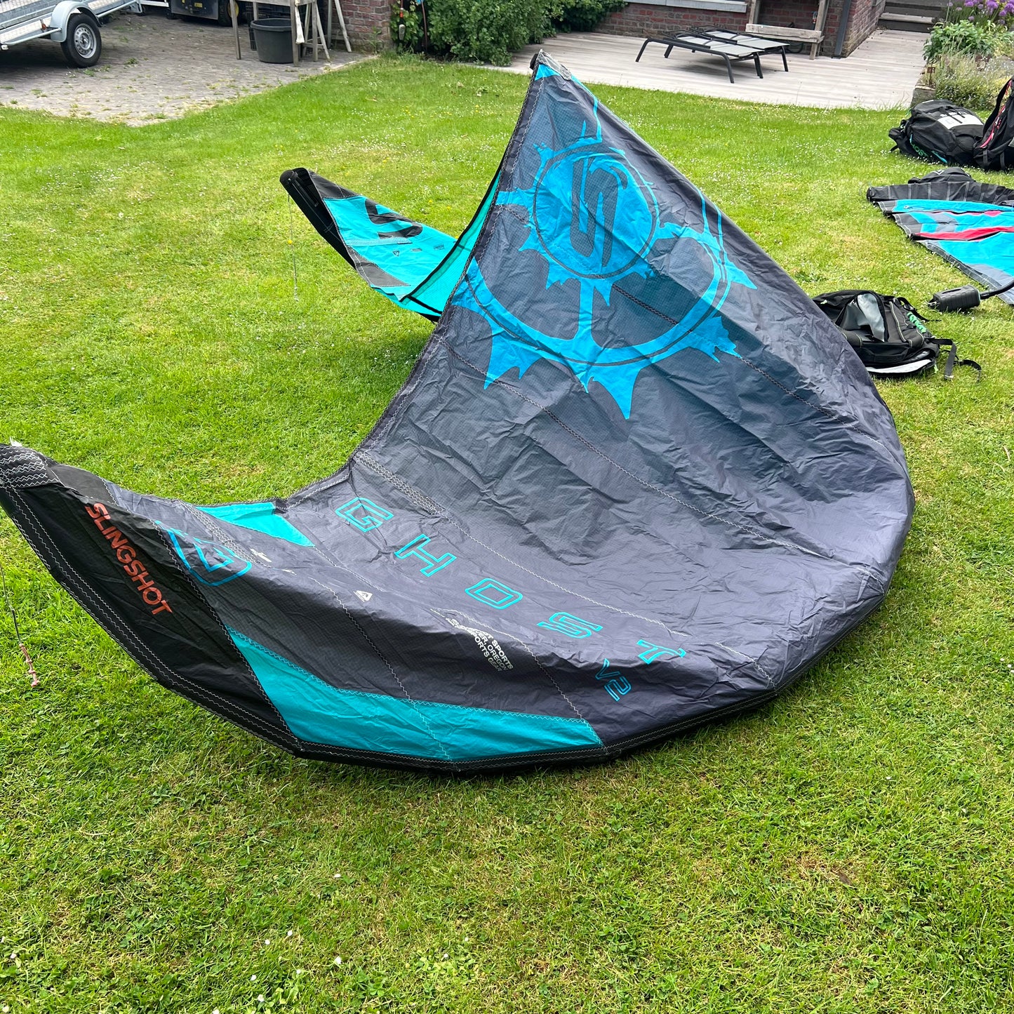 Slingshot 23 6m GHOST V2 Kite Only w/bag USED - Kites (GRADE B)
