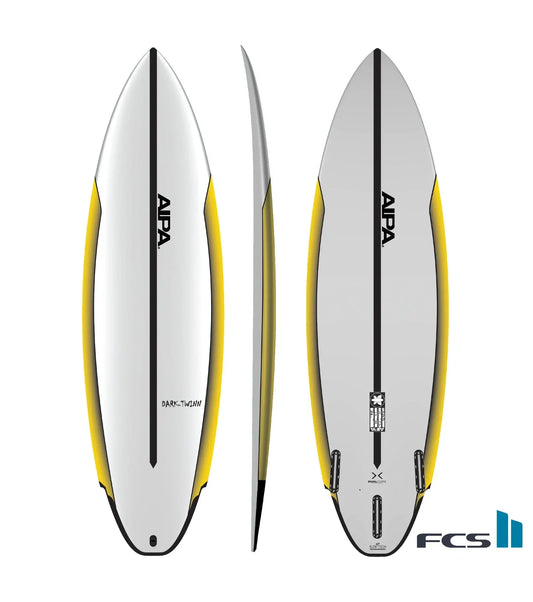 Aipa Dark Twinn - Dual Core - FCS II - 3 Fin - Short Boards