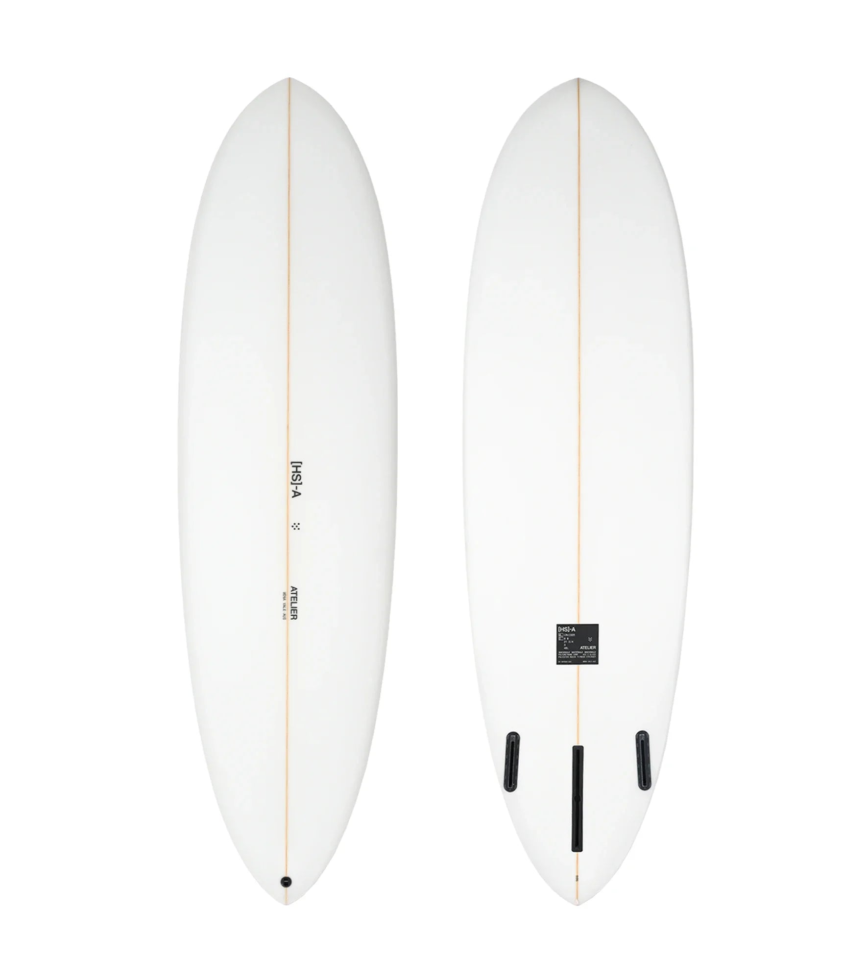 HS Atelier Cruiser PU - Futures - 2 + 1 Fin - Fun Boards