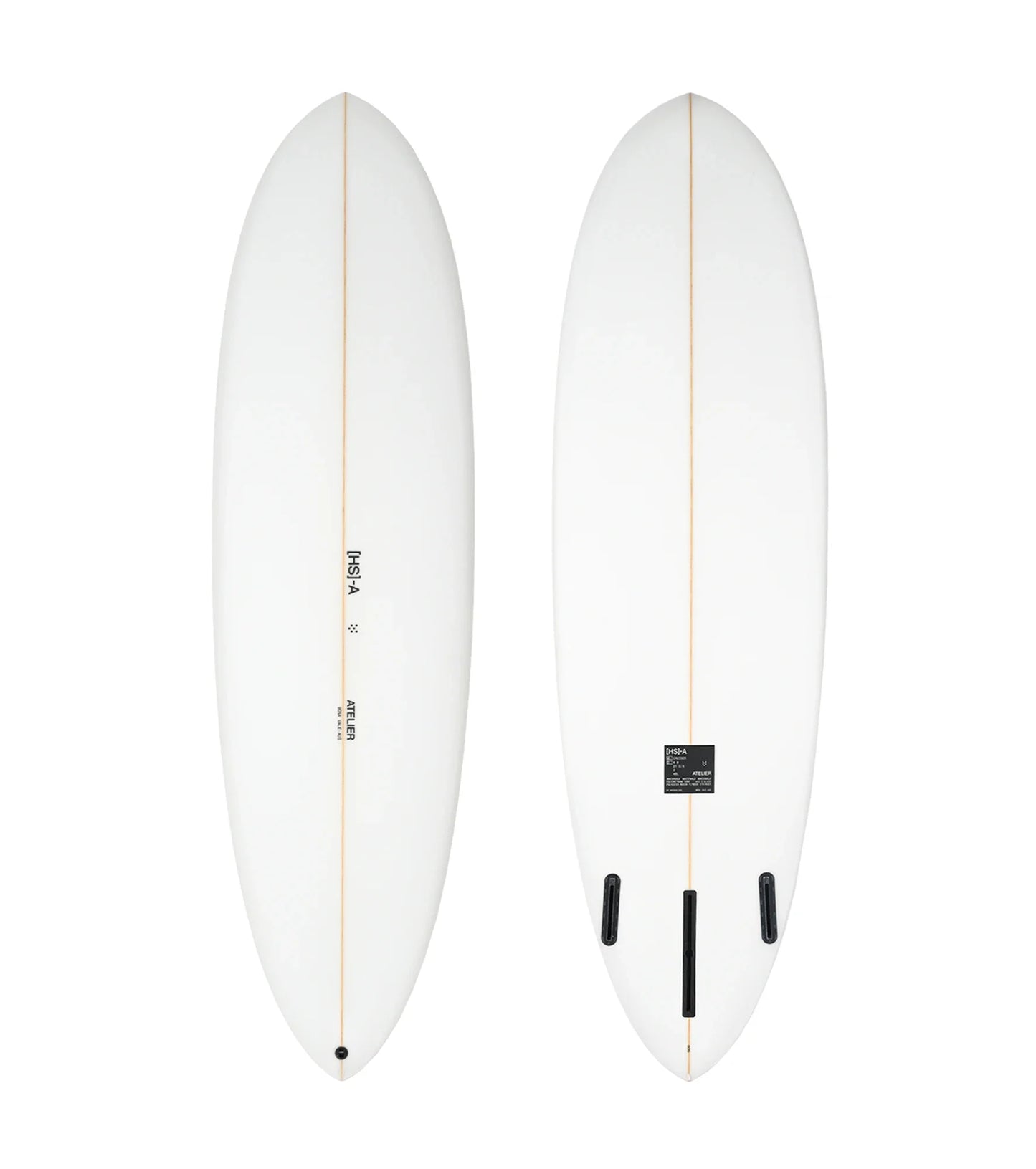HS Atelier Cruiser PU - Futures - 2 + 1 Fin - Fun Boards