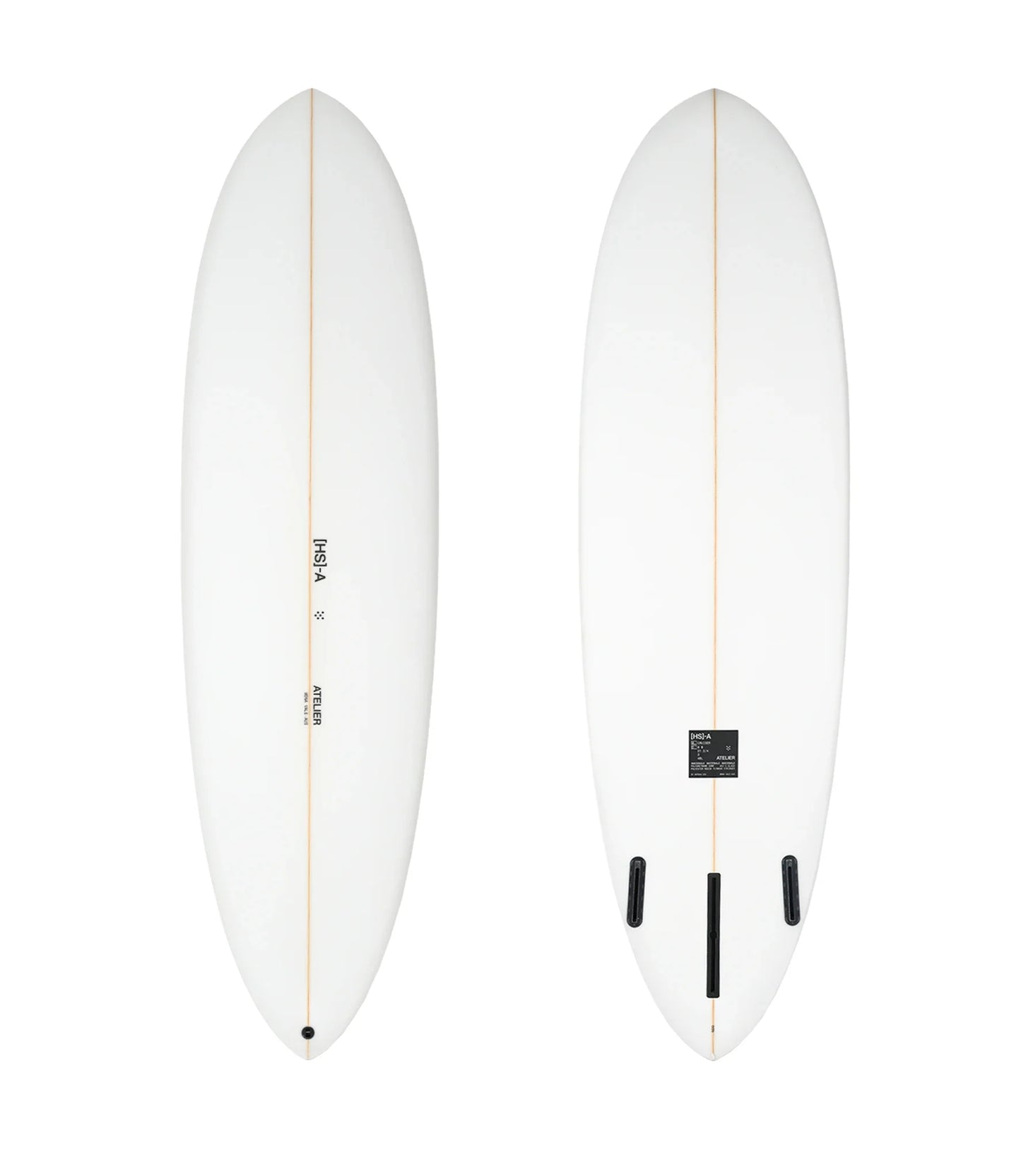 HS Atelier Cruiser PU - Futures - 2 + 1 Fin - Fun Boards