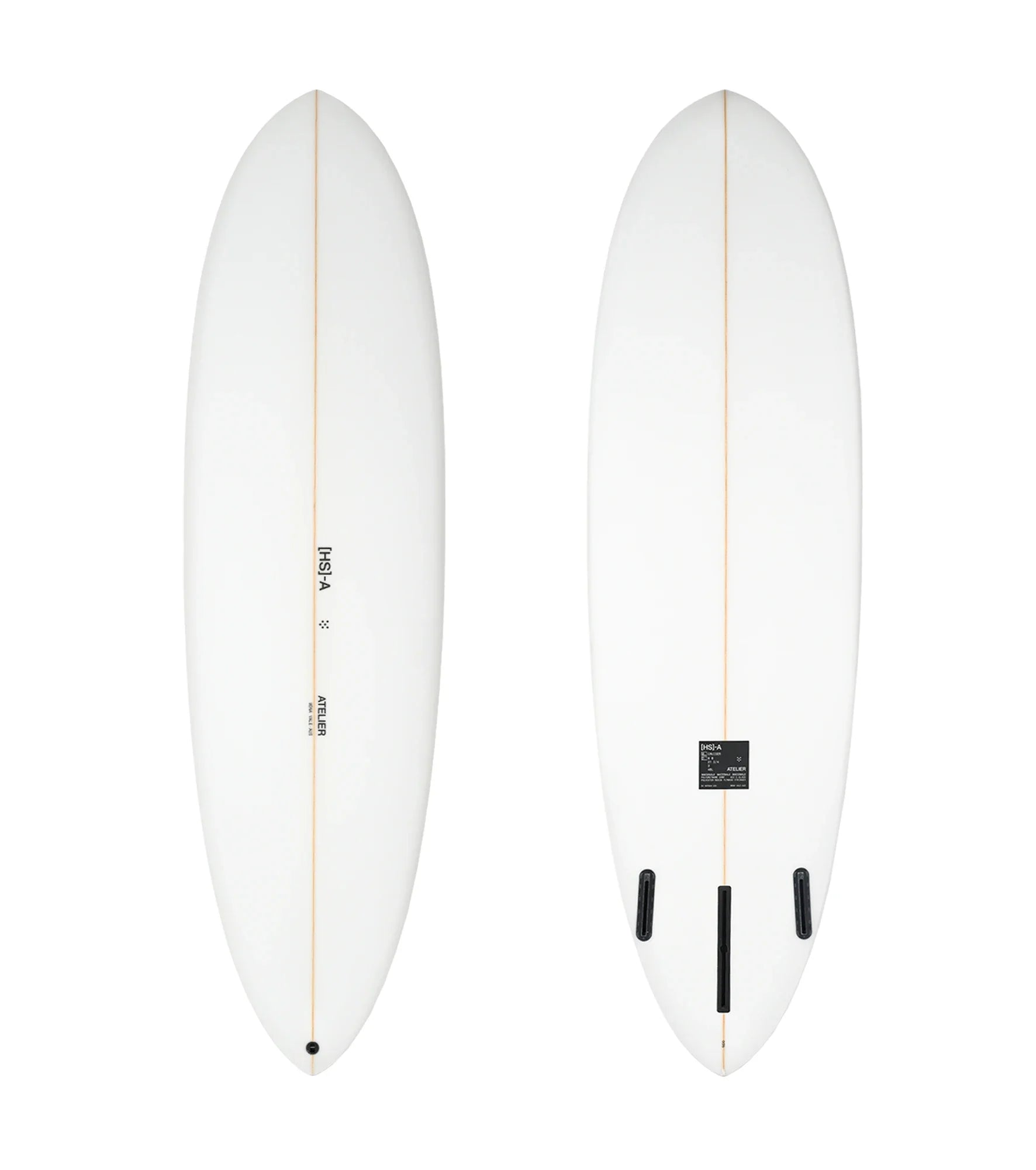 HS Atelier Cruiser PU - Futures - 2 + 1 Fin - Fun Boards