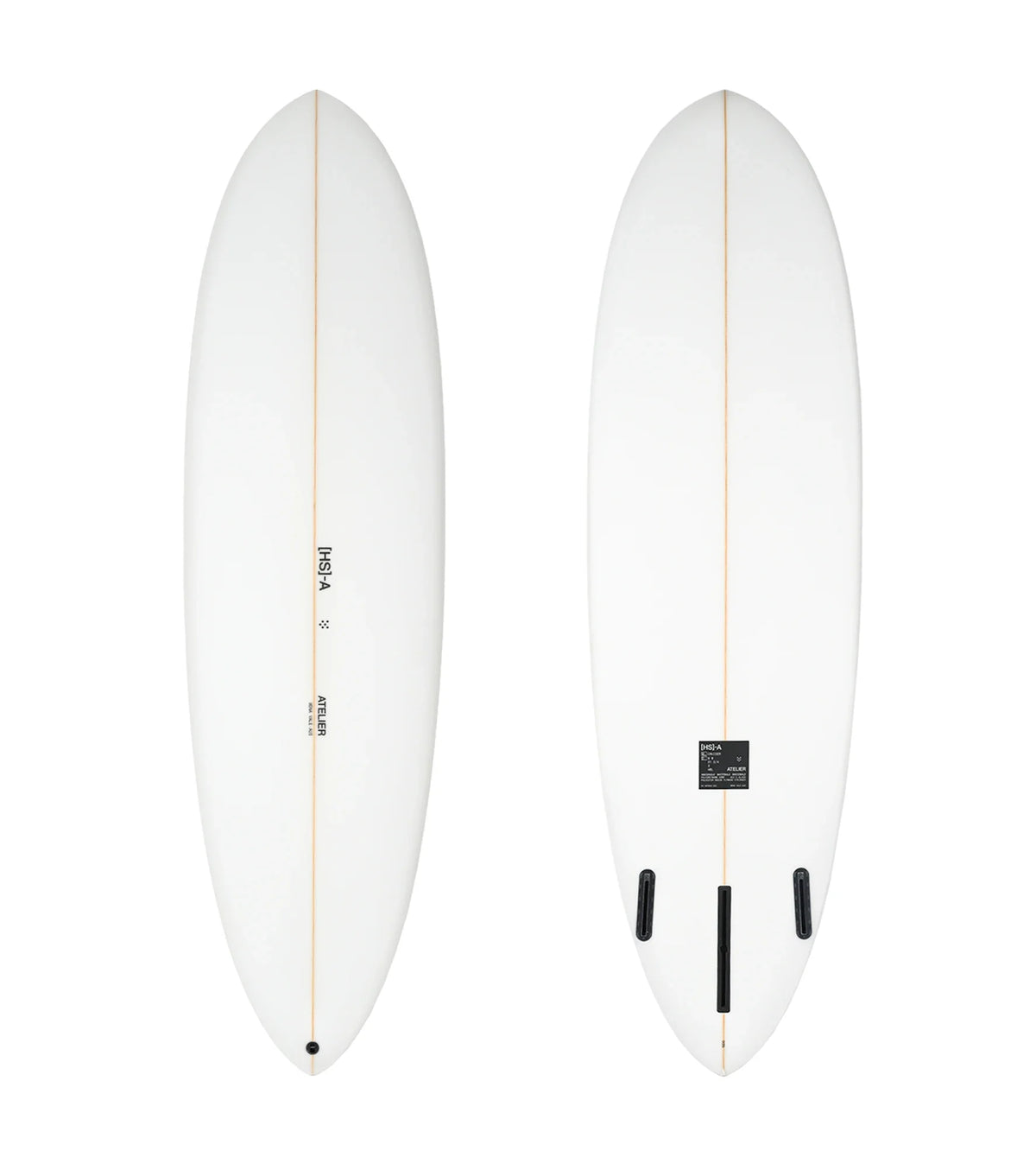 HS Atelier Cruiser PU - Futures - 2 + 1 Fin - Bone