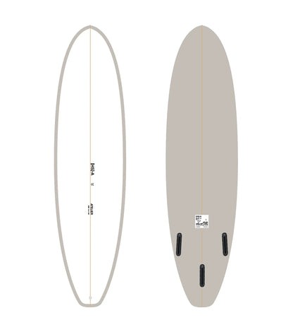 HS Atelier Mini Mal PU - Futures - 3 Fin - Fun Boards