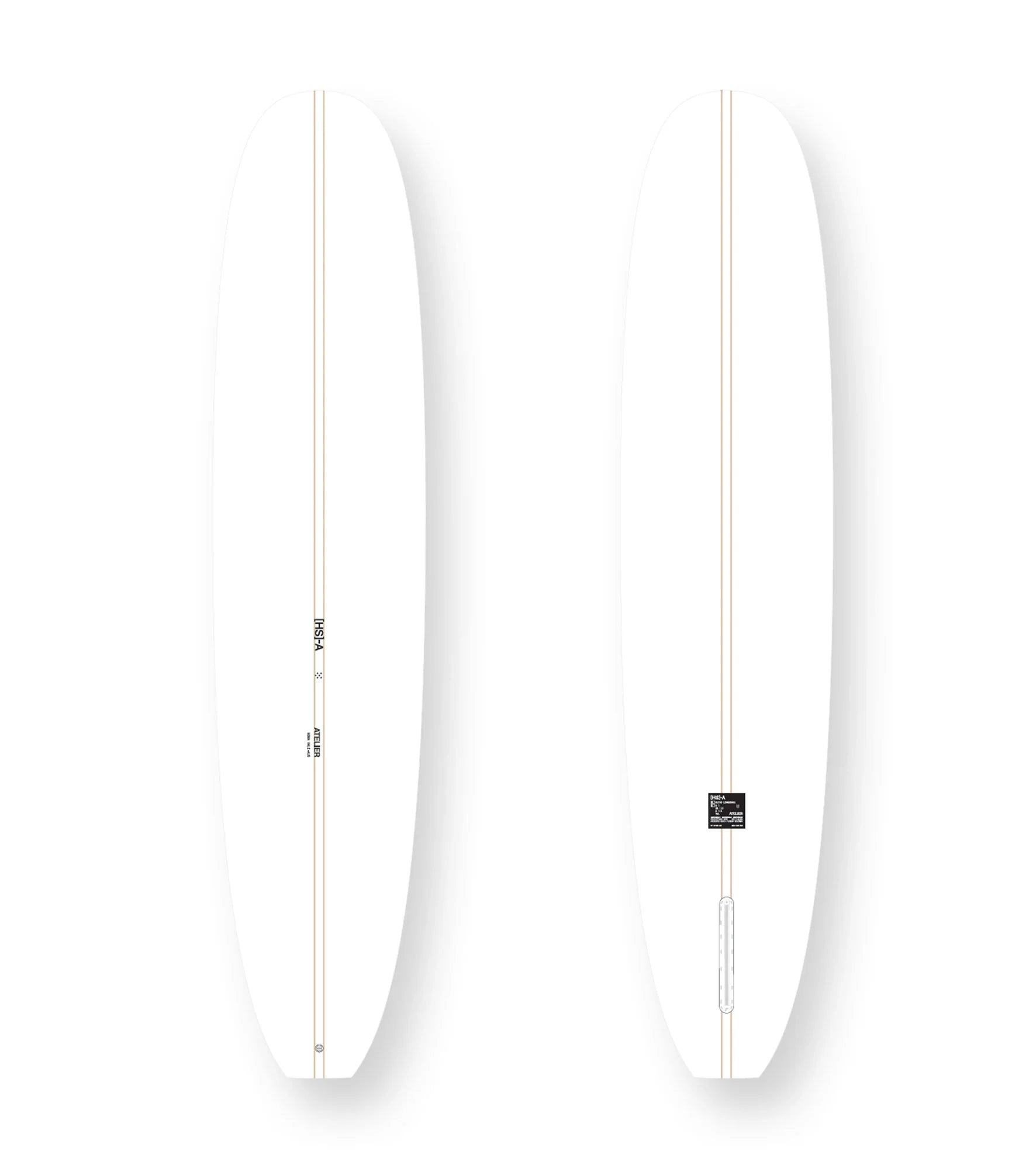 HS Atelier Retro Longboard PU - Single Fin - Long Boards