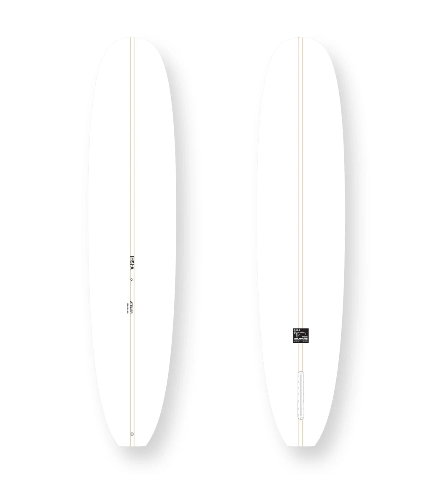 HS Atelier Retro Longboard PU - Single Fin - Long Boards