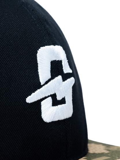 BangProof Cap Helmet - Black / Digital Camo - Cap Helmets