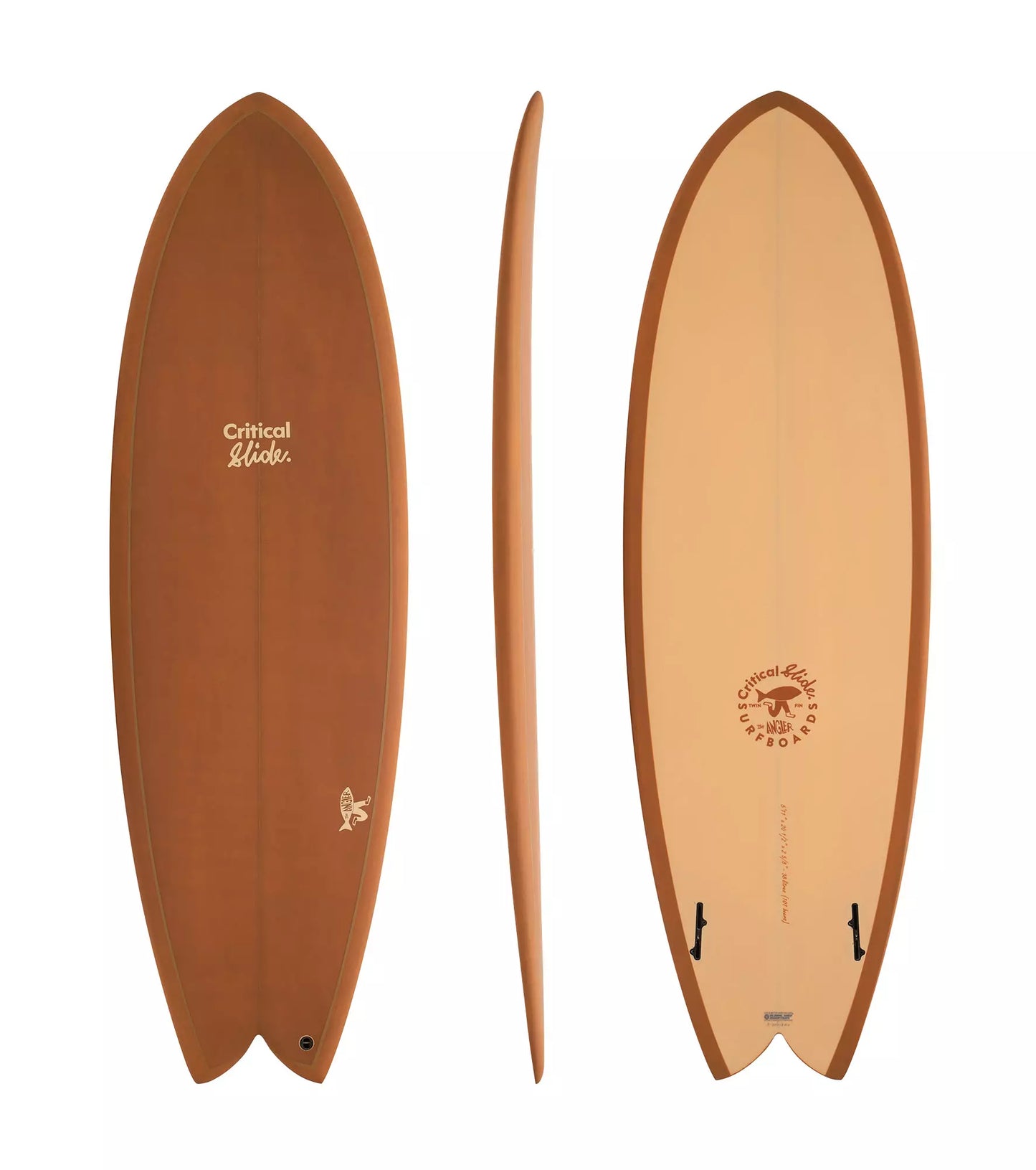 Critical Slide Angler PU - FCS II - 2 Fin FACTORY SECOND - Short Boards