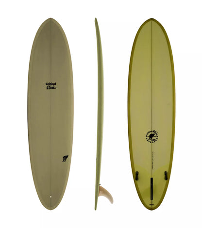 Critical Slide Hermit PU - FCS II - 2 + 1 Fin FACTORY SECOND - Fun Boards