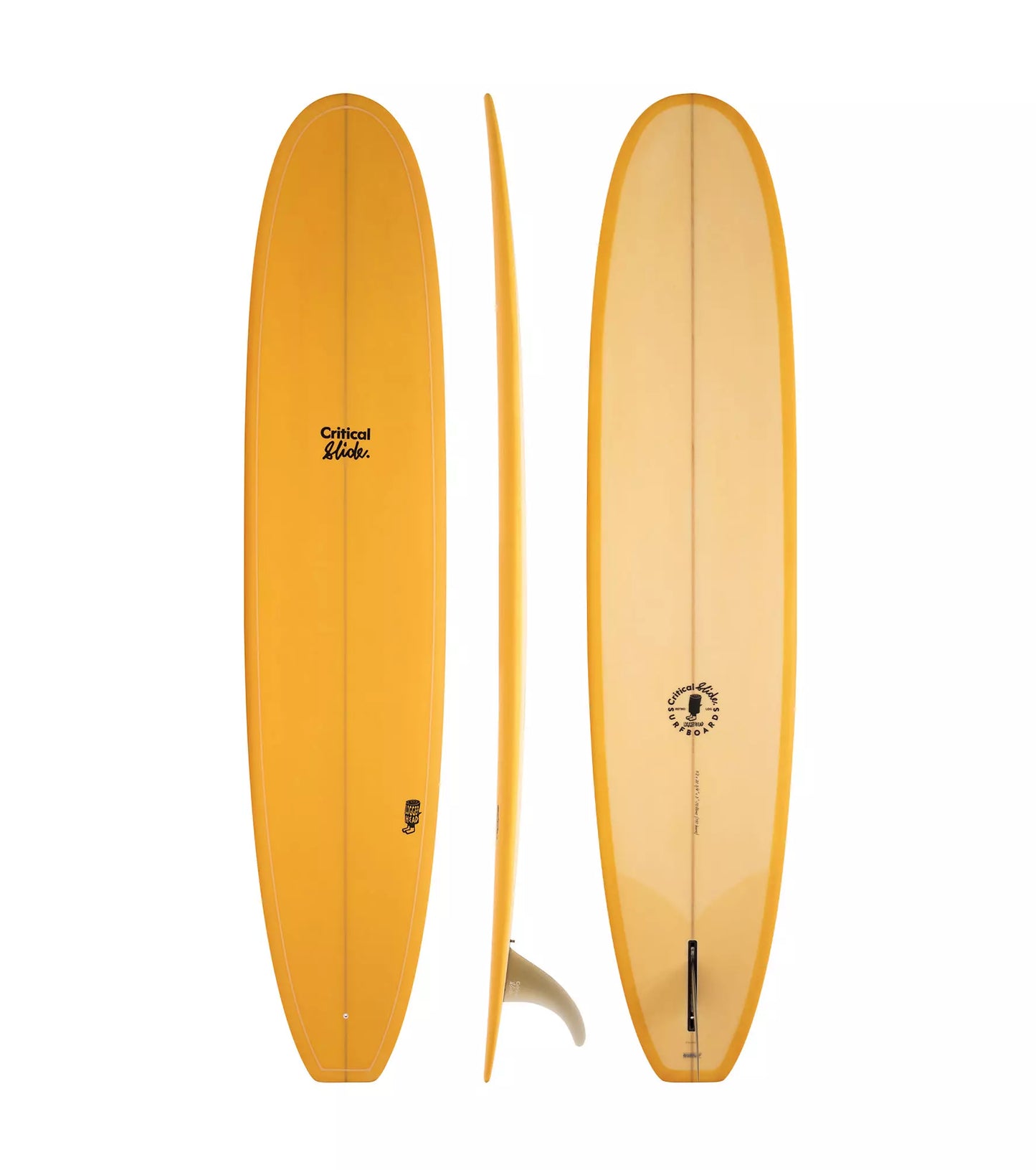 Critical Slide Loggerhead PU - Single Fin FACTORY SECOND - Long Boards
