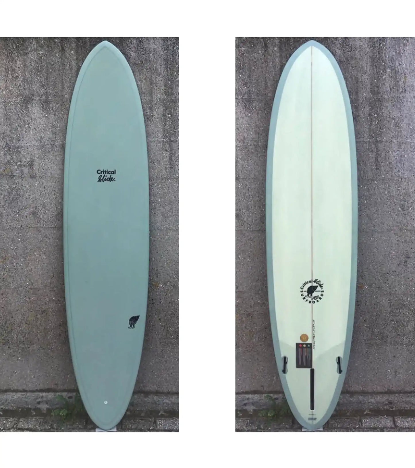 Critical Slide Hermit PU - FCS II - 2 + 1 Fin FACTORY SECOND - Fun Boards
