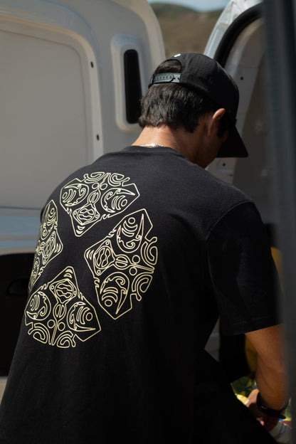 Devoted Printed Samoan Tee 200Gr - Tees