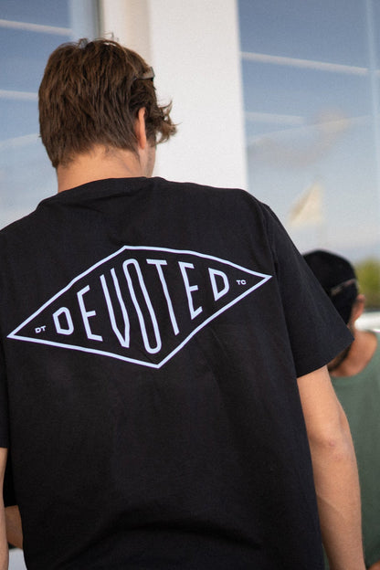 Devoted Printed Diamond Tee 200Gr - Tees