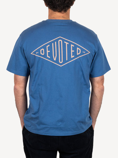 Devoted Printed Diamond Tee 200Gr - Tees