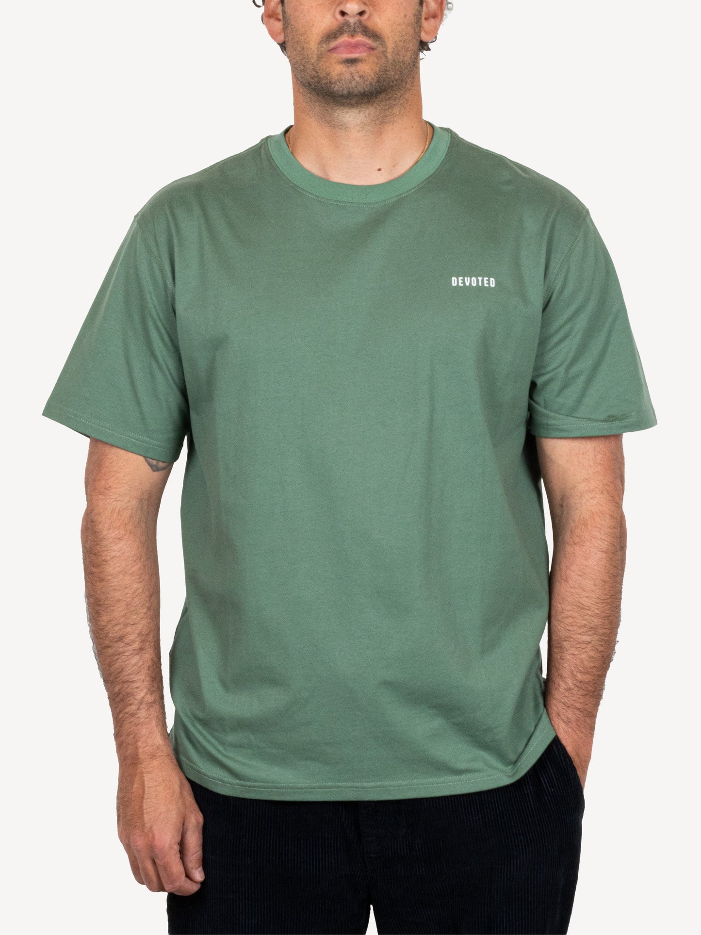 Devoted Printed Diamond Tee 200Gr - Tees