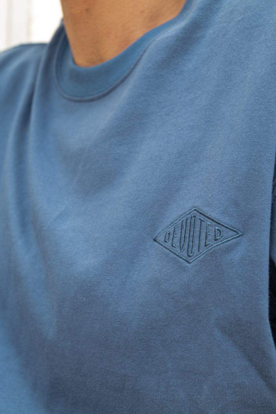 Devoted Embroided Diamond Tee - Tees